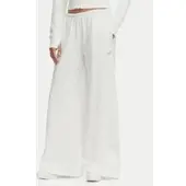 Tommy Hilfiger Jogginghose Metallic Logo DW0DW22735 Weiß Wide Leg
