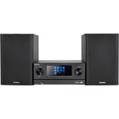 Kenwood M-9000S, Home-Audio-Minisystem, Schwarz, 1 Disks, 50 W, 2-Wege, 6 Ohm