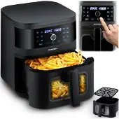 Berdsen Frytkownica beztłuszczowa Air fryer BD-661 czarna