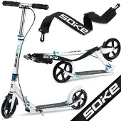 Soke Kickboard Roller Kinderoller Scooter CITY Weißer