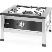 Super Merchant Hockerkocher XL - 580 x 650 mm, inkl. Gasschlauch und Druckregler