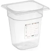 Hendi Aufbewahrungsbehälter PP gastronorm 1/6 100 mm HACCP
