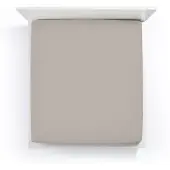 Bella Donna Split-Topper Spannbetttuch La Piccola Duo 2 180x200 cm | platin - grau
