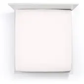 Bella Donna Split-Topper Spannbetttuch La Piccola Duo 2 140x200 cm | wollweiss - weiß