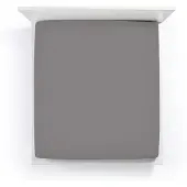 Bella Donna Split-Topper Spannbetttuch La Piccola Duo 2 140x210 - 220 cm | hellanthrazit - grau