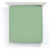 Bella Donna Split-Topper Spannbetttuch La Piccola Duo 2 160x200 cm | olive - grün
