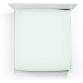 Bella Donna Split-Topper Spannbetttuch La Piccola Duo 1 160x200 cm | pastellgrün - grün