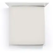 Bella Donna Split-Topper Spannbetttuch La Piccola Duo 2 160x200 cm | perlgrau - grau