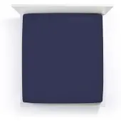 Bella Donna Split-Topper Spannbetttuch La Piccola Duo 2 140x200 cm | marine - blau