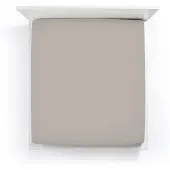 Bella Donna Split-Topper Spannbetttuch La Piccola Duo 1 180x210 - 220 cm | platin - grau