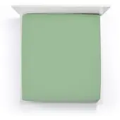 Bella Donna Split-Topper Spannbetttuch La Piccola Duo 2 140x210 - 220 cm | olive - grün