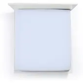 Bella Donna Split-Topper Spannbetttuch La Piccola Duo 1 140x200 cm | himmelblau - blau