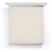 Bella Donna Split-Topper Spannbetttuch La Piccola Duo 2 140x210 - 220 cm | grau - grau