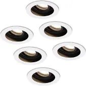 HOFTRONIC™ LED Einbaustrahler 6x 4W GU10 345lm 4000K Weiß IP20 schwenkbar