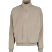 Urban Classics Rundhalspullover "Herren Basic Polar Fleece Troyer" 1 Stk.