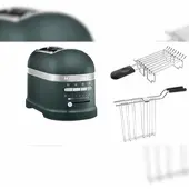 KitchenAid Set 1, Toaster + Brötchenaufsatz Artisan 5KMT2204 Pebbled Palm