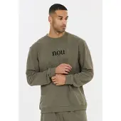 Nou Sweatshirt "Wiseman", im Basic-Design