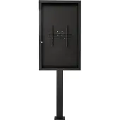 KIMEX Wandhalterung für Displays, schraubbar, mit Gehäuse für Hochformat, 55 Zoll - VESA 400x600 (maximal)