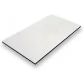 ALUVERBUND24 150x75cm Aluverbundplatte Aluminiumverbund Silber-Gebürstet 001 3mm 0,3mm