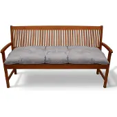 Beautissu Bankauflage Flair BK, ca.100x50x10cm, Hellgrau