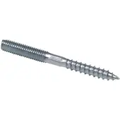 INEFA Schraubstift Rohrschelle 25x 80mm DN 50/75 Verzinkt Silber
