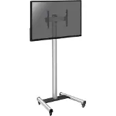 KIMEX Rollbarer Bildschirmständer für Fernseher, Größe 32'' - 75'', Höhe 240 cm