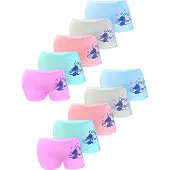 LOREZA 10er Set Pantys - Katze - Mehrfarbig | Gr.: 140/146