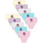 LOREZA 10er Set Slips - Herz - Bunt | Gr.: 140/146