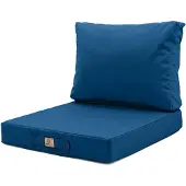 Deco Arts Abnehmbare Gartenlounge-Kissen 50x60cm Petrolblau