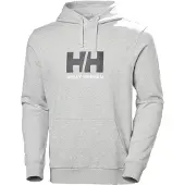 Helly Hansen Hoodie Logo Herren GreyMelange-L