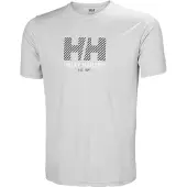 Helly Hansen T-Shirt Herren HH Tech Graphic 2.0 Grey Fog-S
