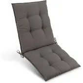 Beautissu Premium Niedriglehner AuflageSun-NL, 100x50cm, Taupe