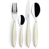 Guzzini Feeling Besteckset 24 Teile Creme