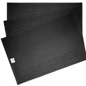 Dyckhoff Badvorlegerset Nature Anthrazit 50 x 80 cm 3-tlg.
