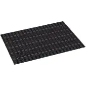 Astra POLY BRUSH Türmatte, 50 x 80 cm 250040064 , Farbe: weinrot