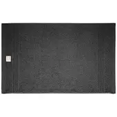 Dyckhoff Handtuch Nature Set, anthrazit, 30 x 50 cm, Gästetuch mit Bordüre, 100% Bio-Baumwolle, 500 g/m2, 6 Stück