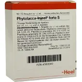 Heel Phytolacca Injeel forte S Ampullen 10 St