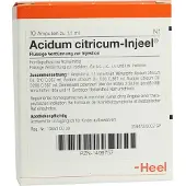 Heel Acidum Citricum Injeel Ampullen 10 St