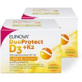 Eunova DuoProtect D3+K2 1000 I.e./80 µg Kaps.Kombi 2x90 St Kapseln