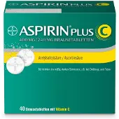 Bayer vital gmbh Aspirin Plus C Brausetabletten 40 St