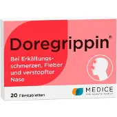 Medice Arzneimittel Pütter GmbH & Co. KG Doregrippin 500 mg/ 10 mg 20 St