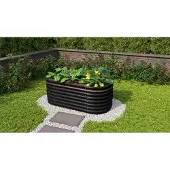 Pergart Vitavia, Hochbeet "Vita 630", schwarz, 162 x 82 x 63 cm (L x B x H)