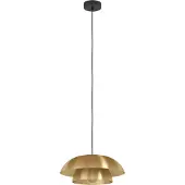 Eglo Hängelampe Cenciara, 1-flammige Pendelleuchte über Esstisch, Esszimmerlampe, Hängeleuchte mit E27, Ø 40 cm