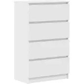 vidaXL Sideboard Weiß 60x35x98,5 cm Holzwerkstoff