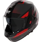 Nolan N120-1 Ciclone Klapphelm, schwarz/rot, 2XL (64)
