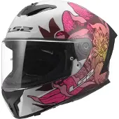 LS2 FF820 Rapid III Poppies Helm
