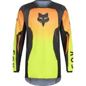 FOX 180 Shield Motocross Jersey, schwarz/gelb, XS