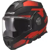 LS2 Helmets LS2 FF901 ADVANT X NOVA Klapphelm L in rot/schwarz