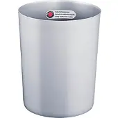 Helit Papierkorb 20,0 l silber Z1100899