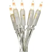 Eglo Lichterkette Weihnachtsbaum P-Led Indoor, Weihnachtsbeleuchung Wohnzimmer Schlafzimmer, LED Kette, Kunststoff in transparent, warmweiß, 510 cm